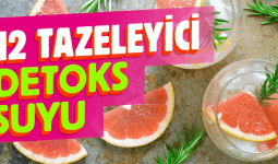 Yaz İçin Hızlı Kilo Verdiren Sebze, Meyve Detoks Tarifleri