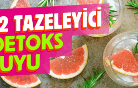 Yaz İçin Hızlı Kilo Verdiren Sebze, Meyve Detoks Tarifleri